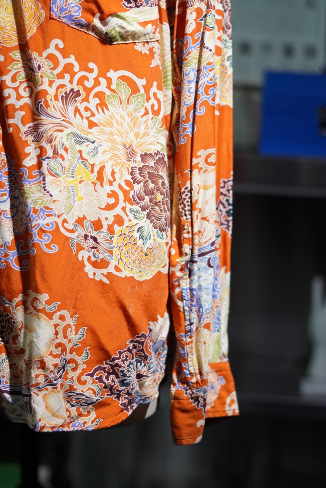 Y's Yohji Yamamoto / 和柄のレーヨンシャツ ヨージがやるとなぜか違う