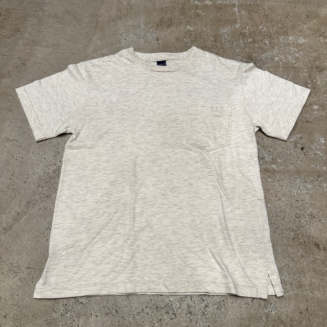 ⓃLAND'S END T-SHIRT 杢GRAY SIZE  L
