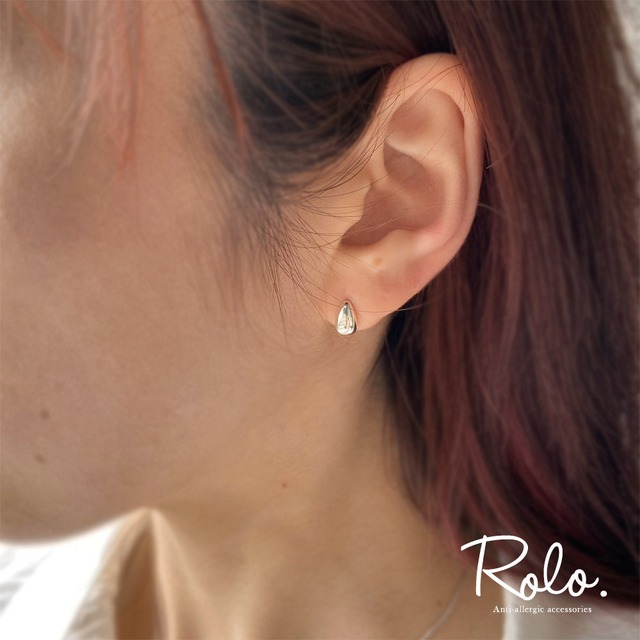 こつぶドロップピアス シルバー925