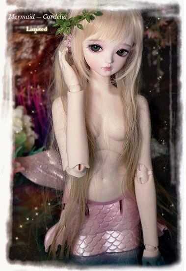 顔メイクなし人魚ボディのみフルセット）【Asleep Eidolon】Cordelia