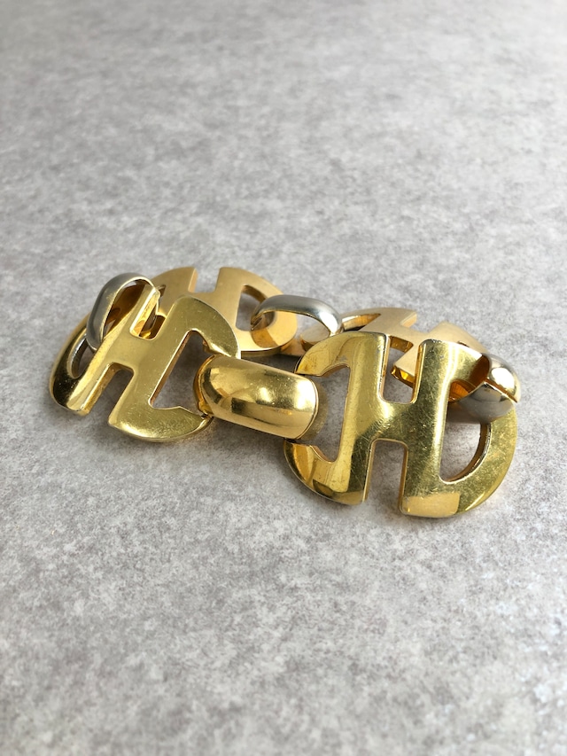 CELINE セリーヌ ブレスレット ゴールド ホースビット vintage ヴィンテージ オールド uub3z2