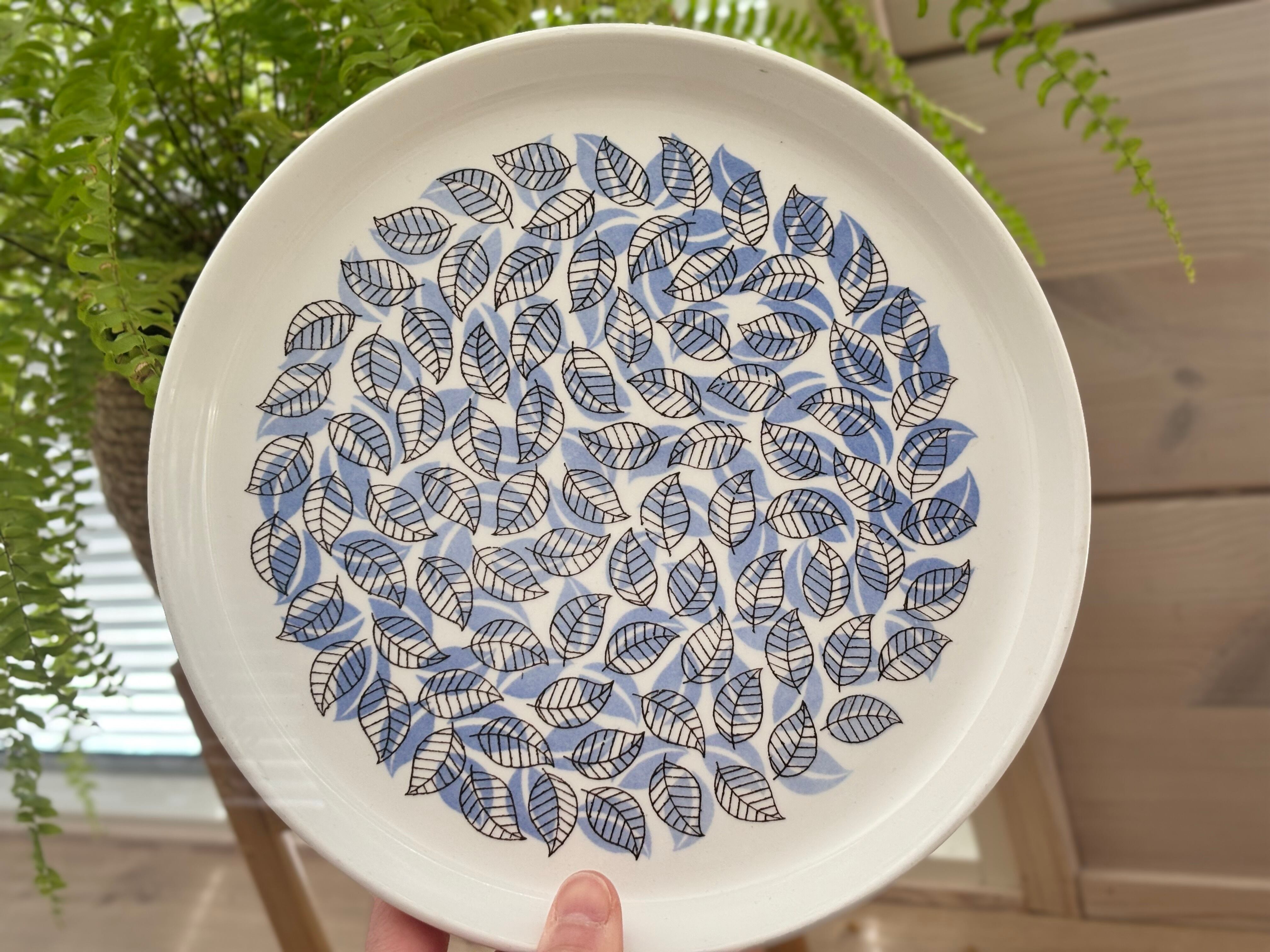 arabia HILKKA 19cm plate | ヒルッカ プレート 草花 ｜0438 | ILO