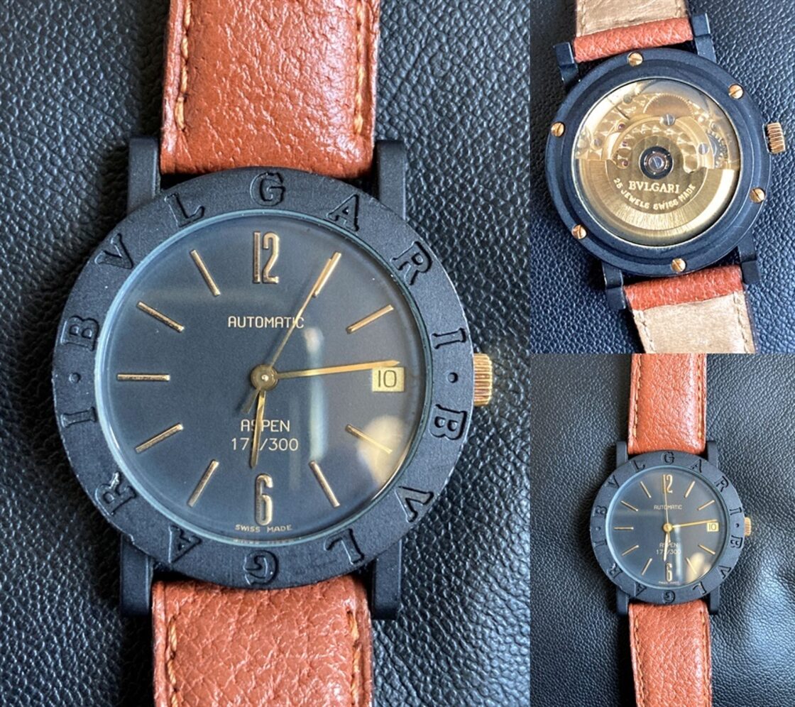 良好 純正 300本限定 BVLGARI BB33VLD ブルガリブルガリ カーボン 