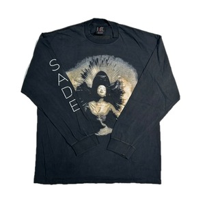 13557 シャーデー・アデュ SADE 両面プリント 長袖 Tシャツ XL