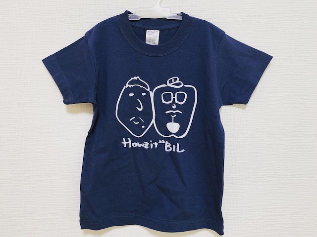 Howzit"BIL キャラクター Tシャツ［ネイビー］