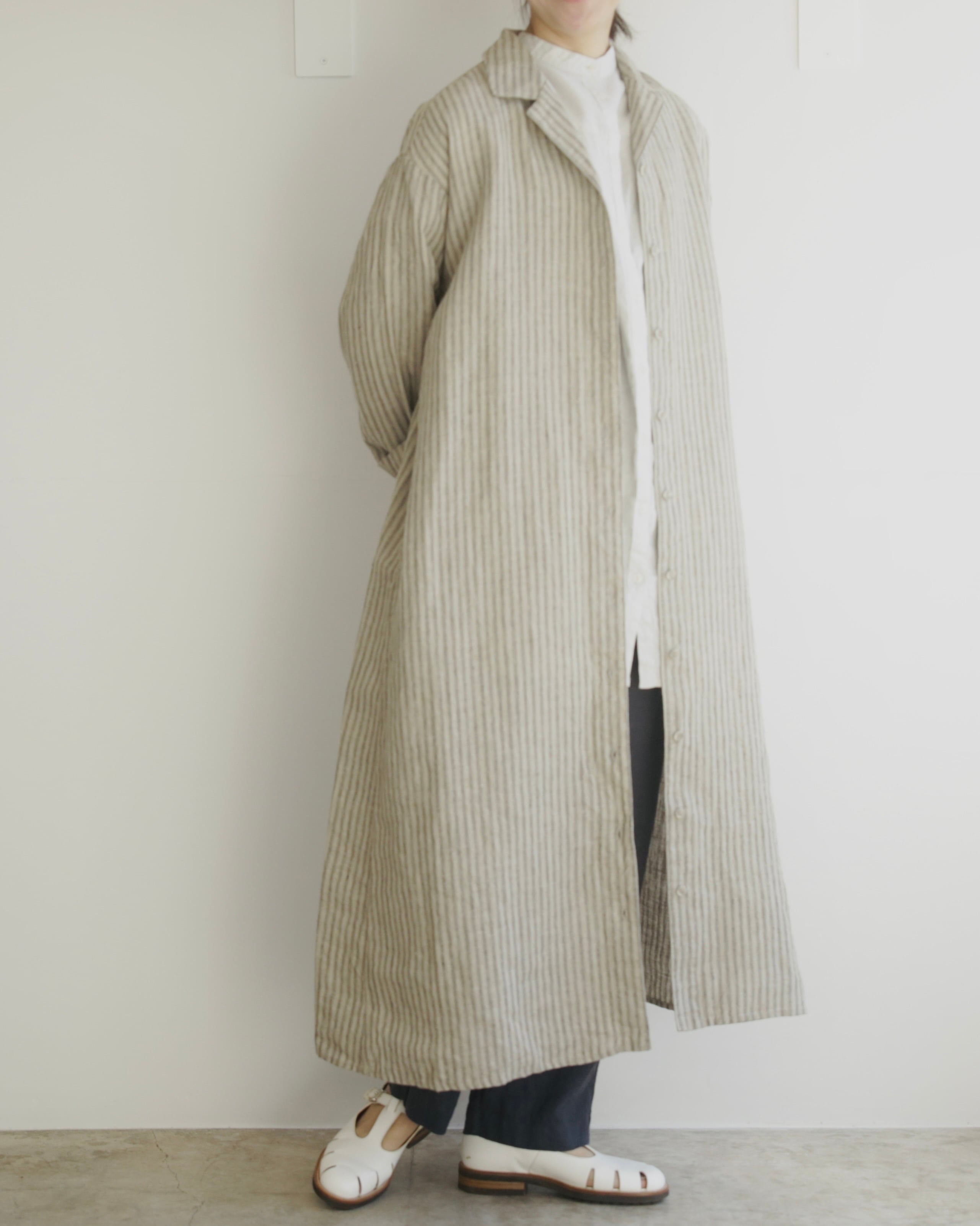 fog linen work リネンコート'ハイゼル' | Vie