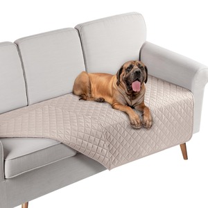【特価処分】TAOCOCO ソファパッド ソファカバー ソファーシート マルチカバー ベッドカバー 防水 リバーシブル 犬猫対策 毛髪不粘着 防塵 汚れ防止 傷防止 爪とぎ防止 腕白防止 四季適用 撥水加工 丸洗い可能 ベッド ペットホーム ブランケット カウチ L字 ソファー 寝椅子などに適しています(カーキ色、107*132センチ)