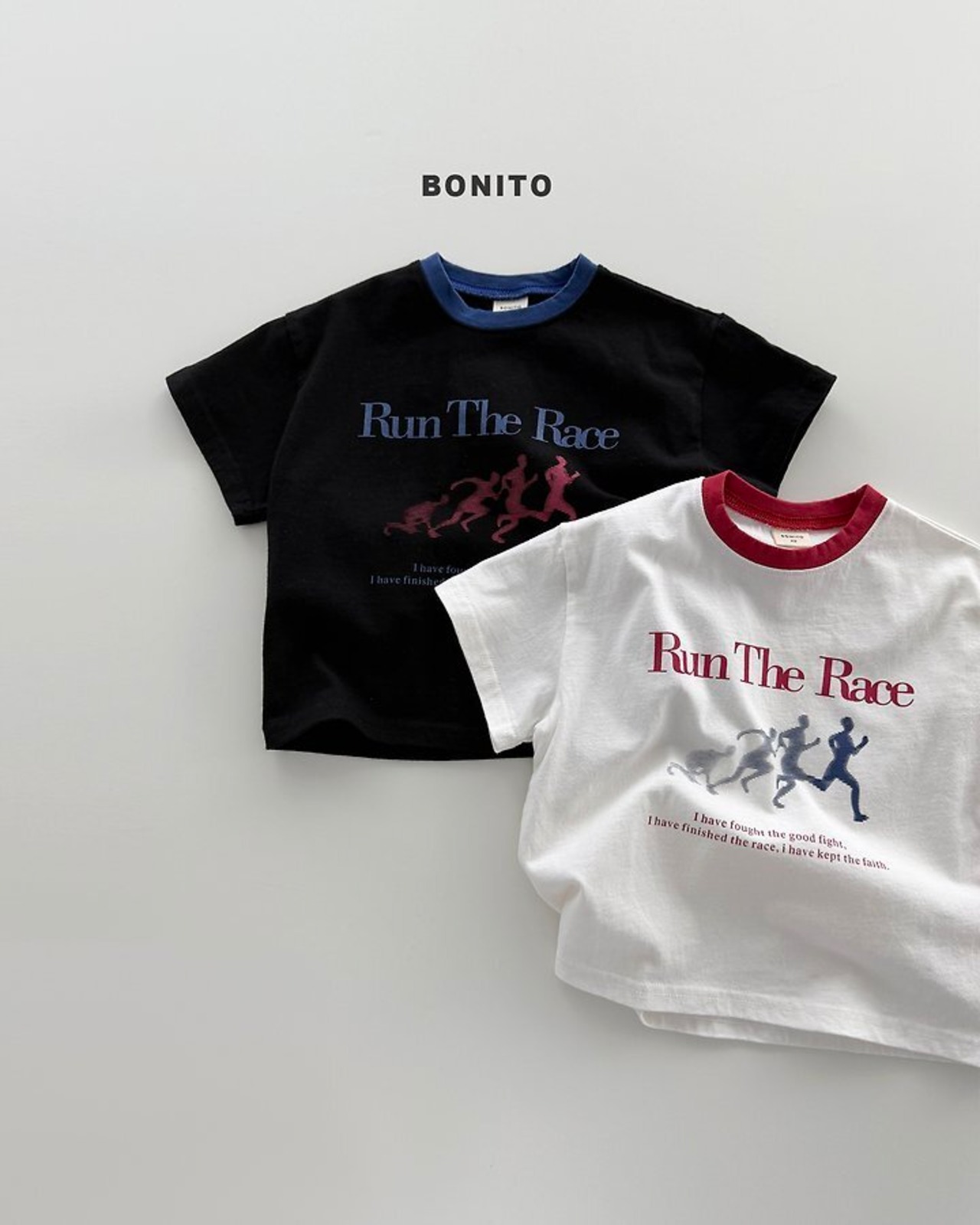 【取寄/韓国直送】BONITO 26/SM  run the raceTシャツ｜夏服｜韓国子供服