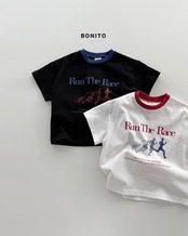 【取寄/韓国直送】BONITO 26/SM  run the raceTシャツ｜夏服｜韓国子供服