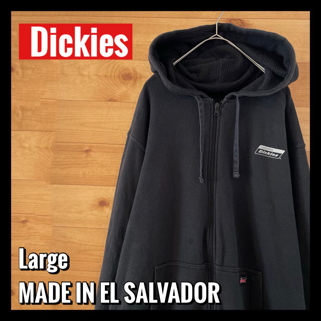 Dickies ナイロンジャケット フルジップ ポイントロゴ メンズ