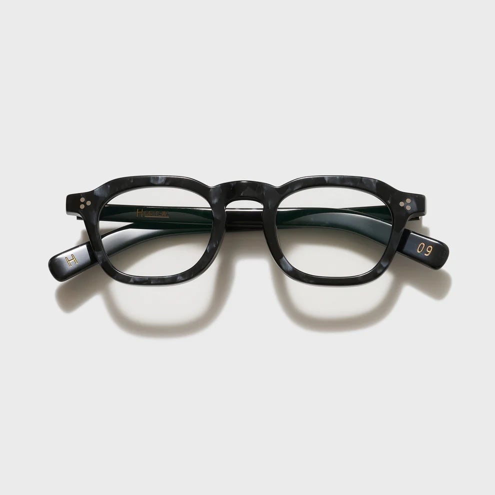 H-09 | BLK DEMI-PT.GRY | BEARD ROOM