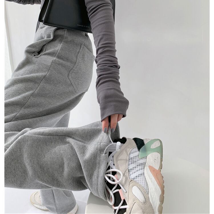 ★WIDE LOOSE SWEATPANTS　☝04003