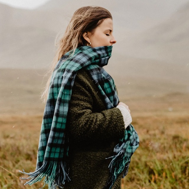 オーバーサイズスカーフ キャンベルオブアーガイルエインシェント