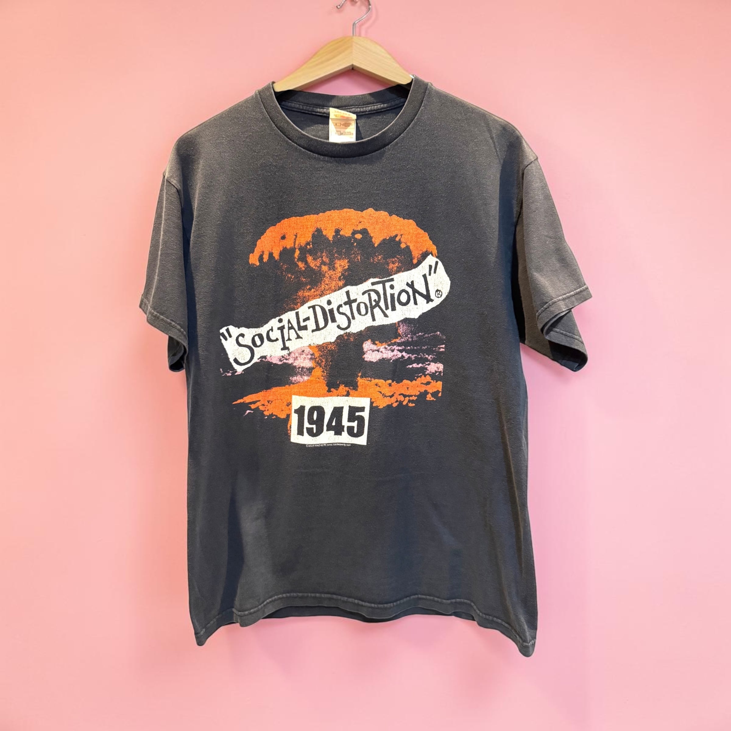 VINTAGE SOCIAL Distortion T-SHIRT（ヴィンテージ ソーシャル