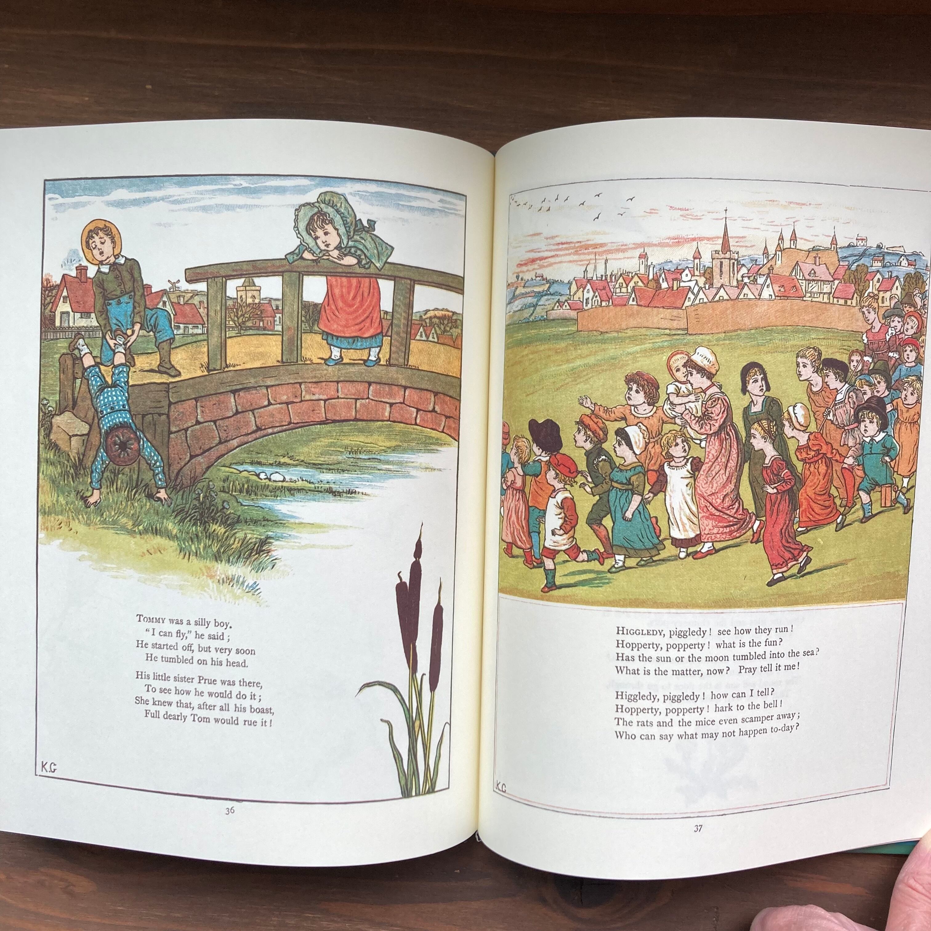 UNDER THE WINDOW By Kate Greenaway