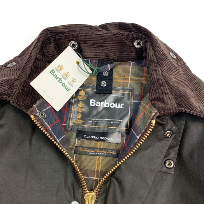 Barbour バブアー　クラシック　ビデイル　英国製　22年製　38