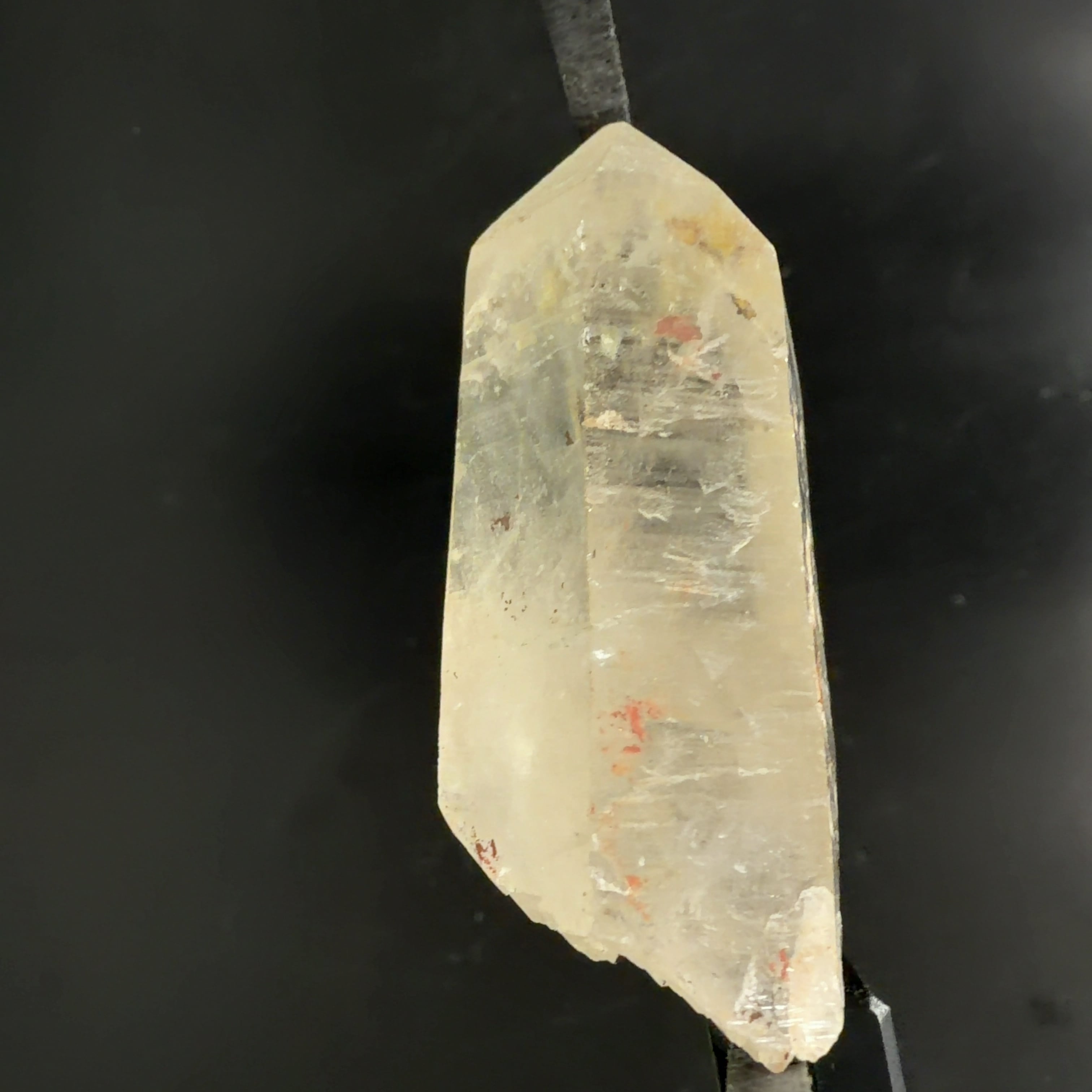 E33051】セルフヒールド 両錐 水晶 クォーツ ヒマラヤ水晶 ヒマラヤ産