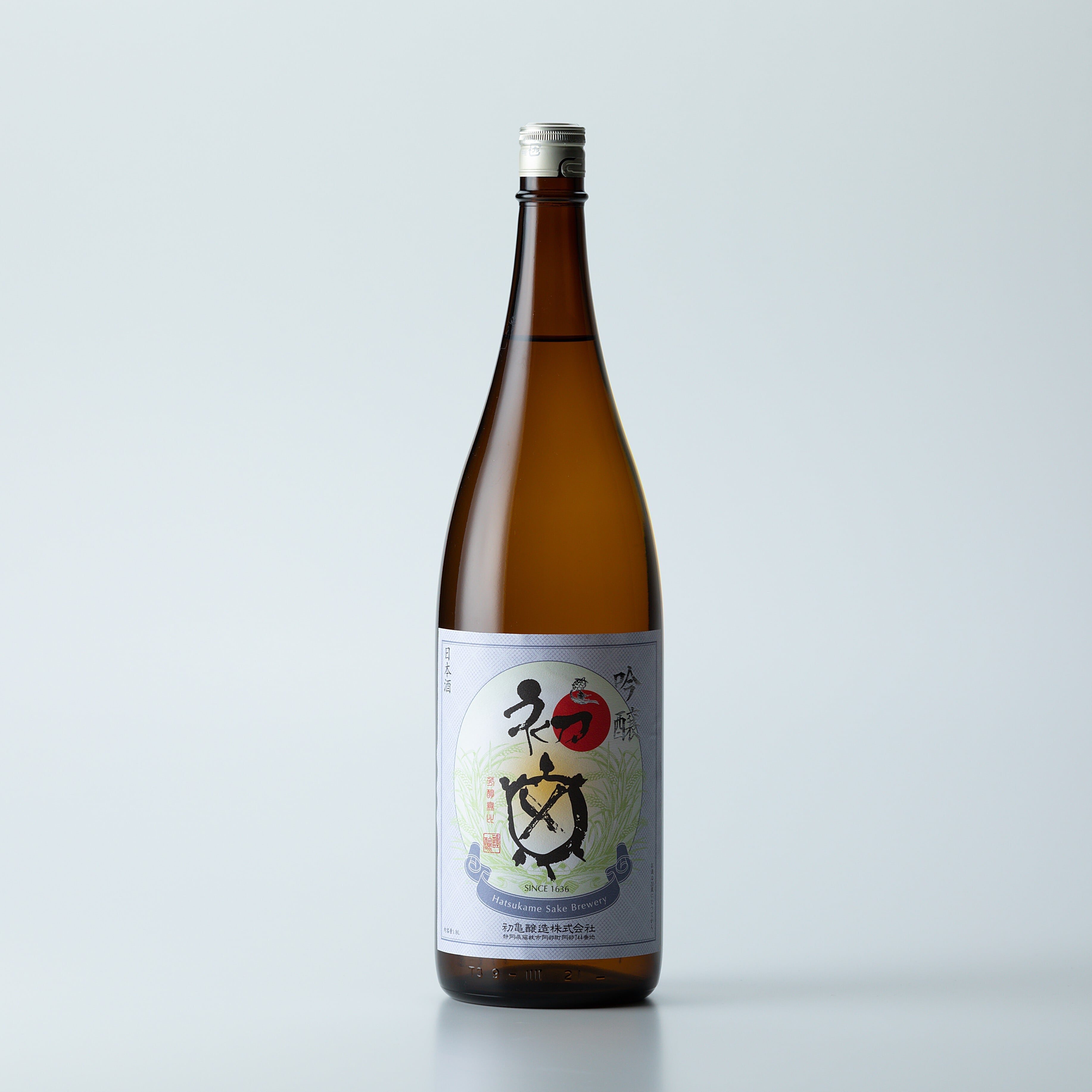 【限定品・11月】初亀 特別純米 初しぼり 生 1.8L