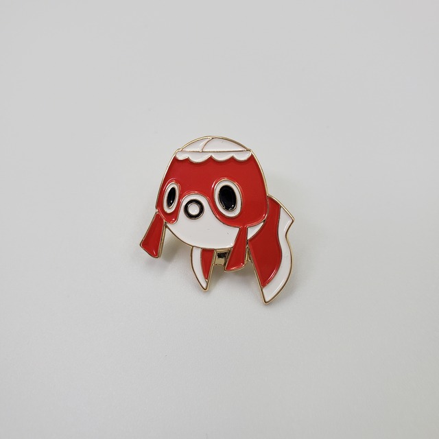 金魚ちょうちんピンバッヂ　タイプC