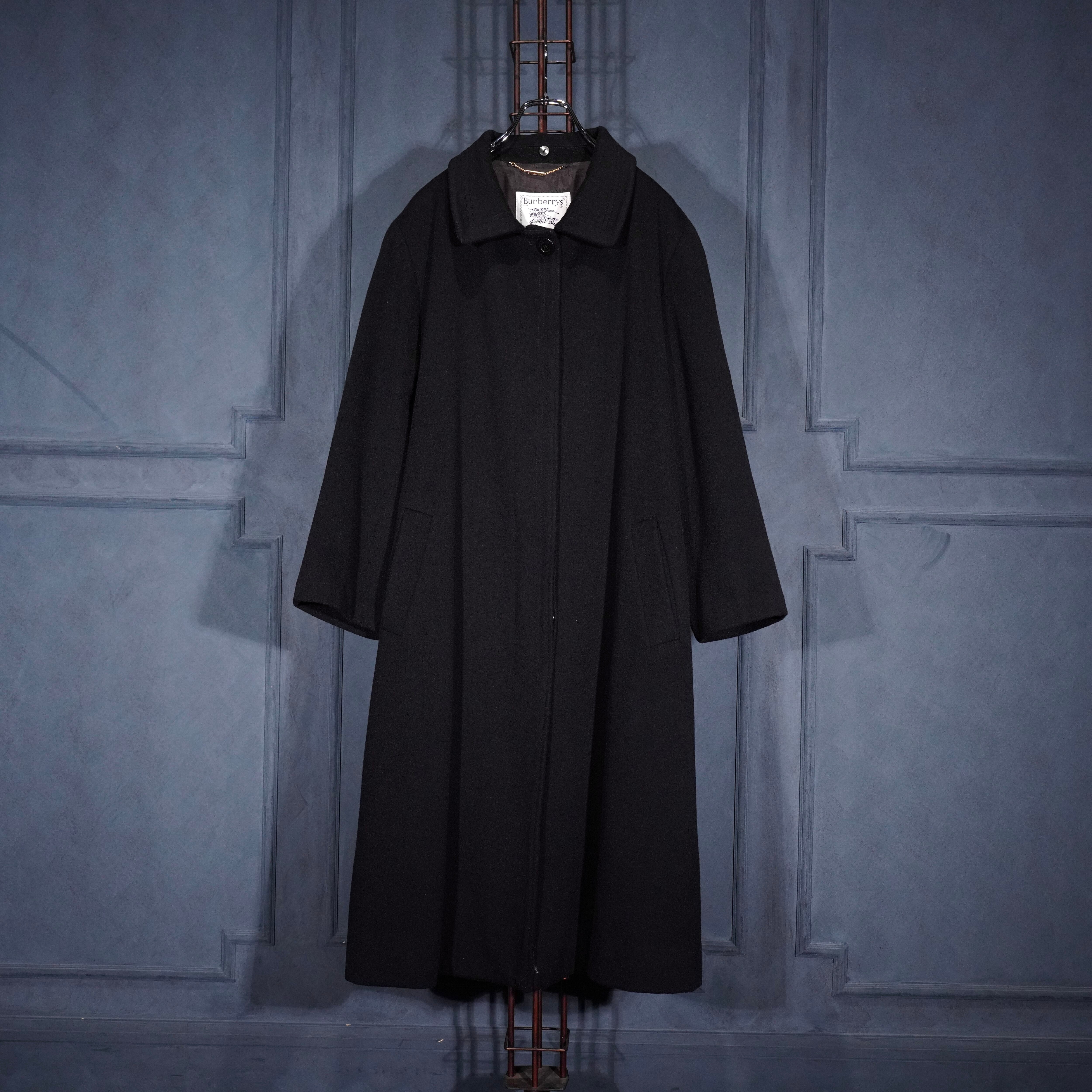 Burberrys VERGIN WOOL BALMACAAN COAT/バーバリーズヴァージンウール