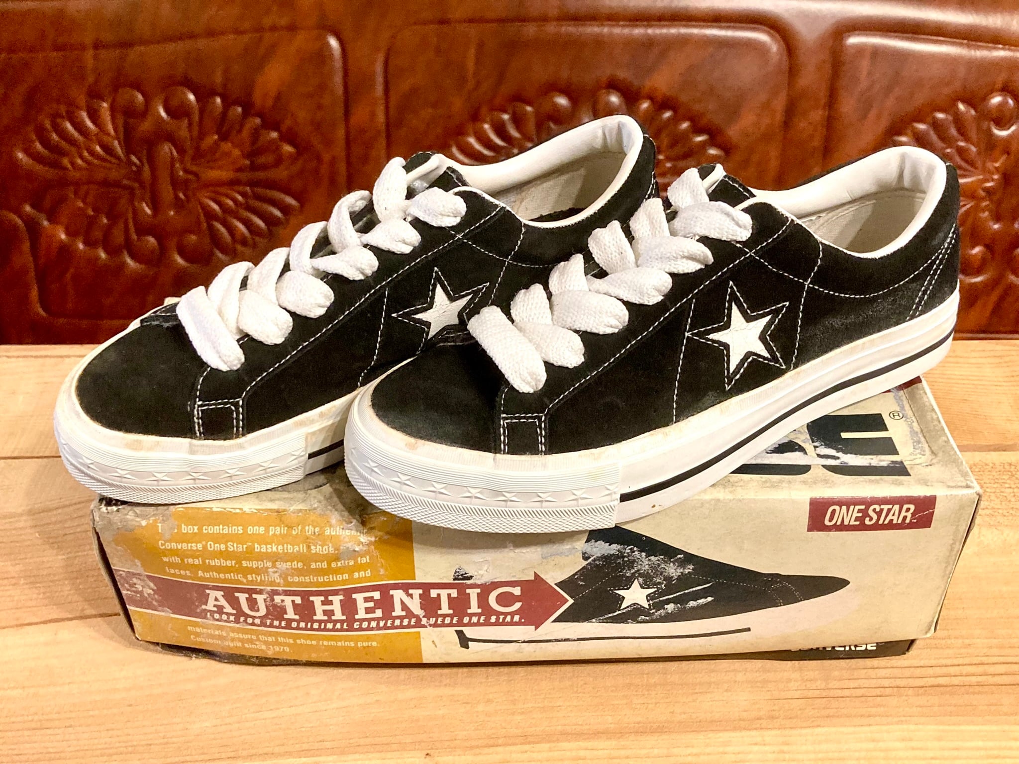 converse(コンバース) ONE STAR SUEDE(ワンスター スエード) 黒/白