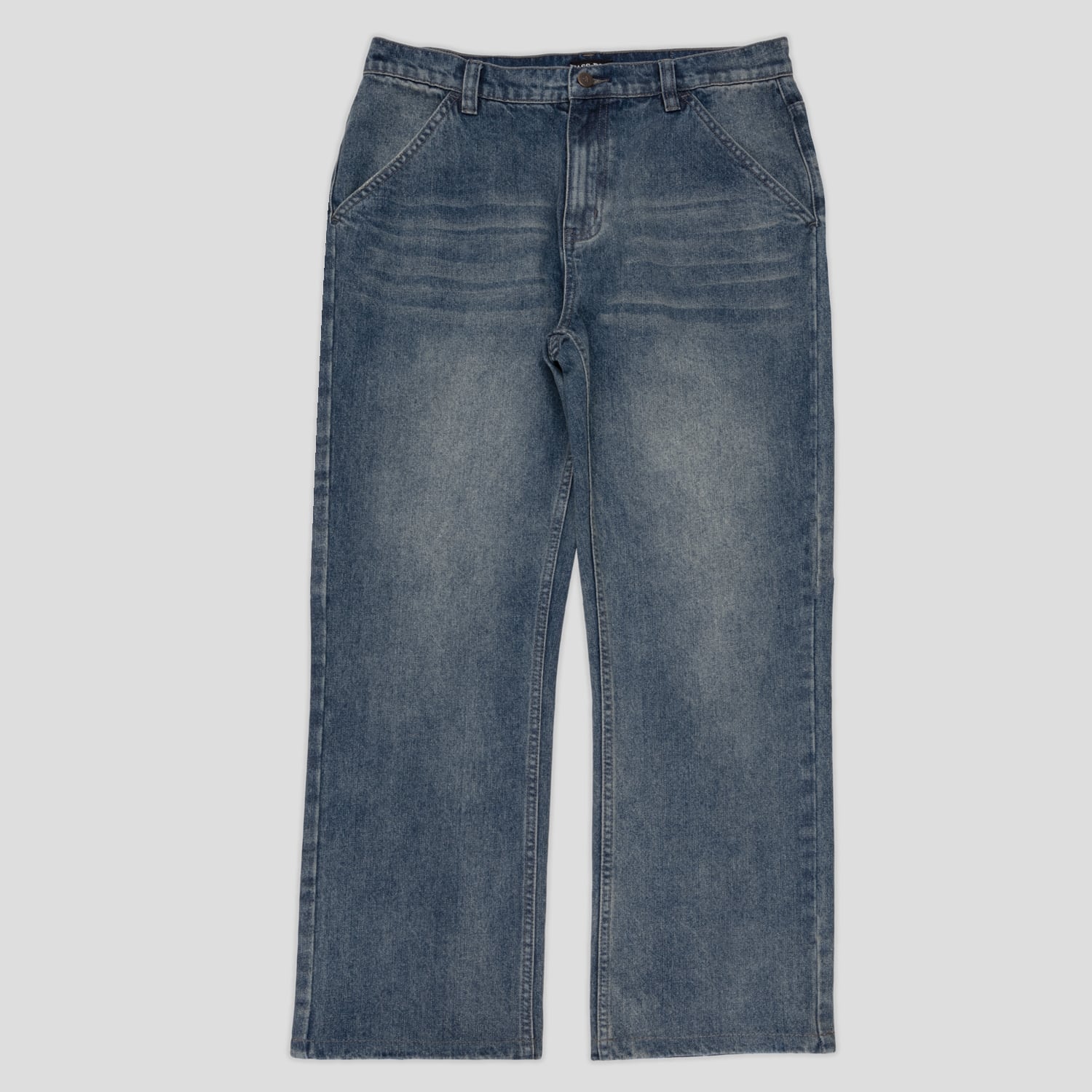 HELLRAZOR｜BAGGIE DENIM PANTS -Brown- 