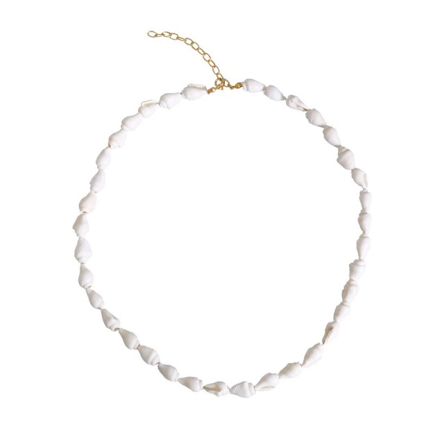 White Nassa Shell Necklace