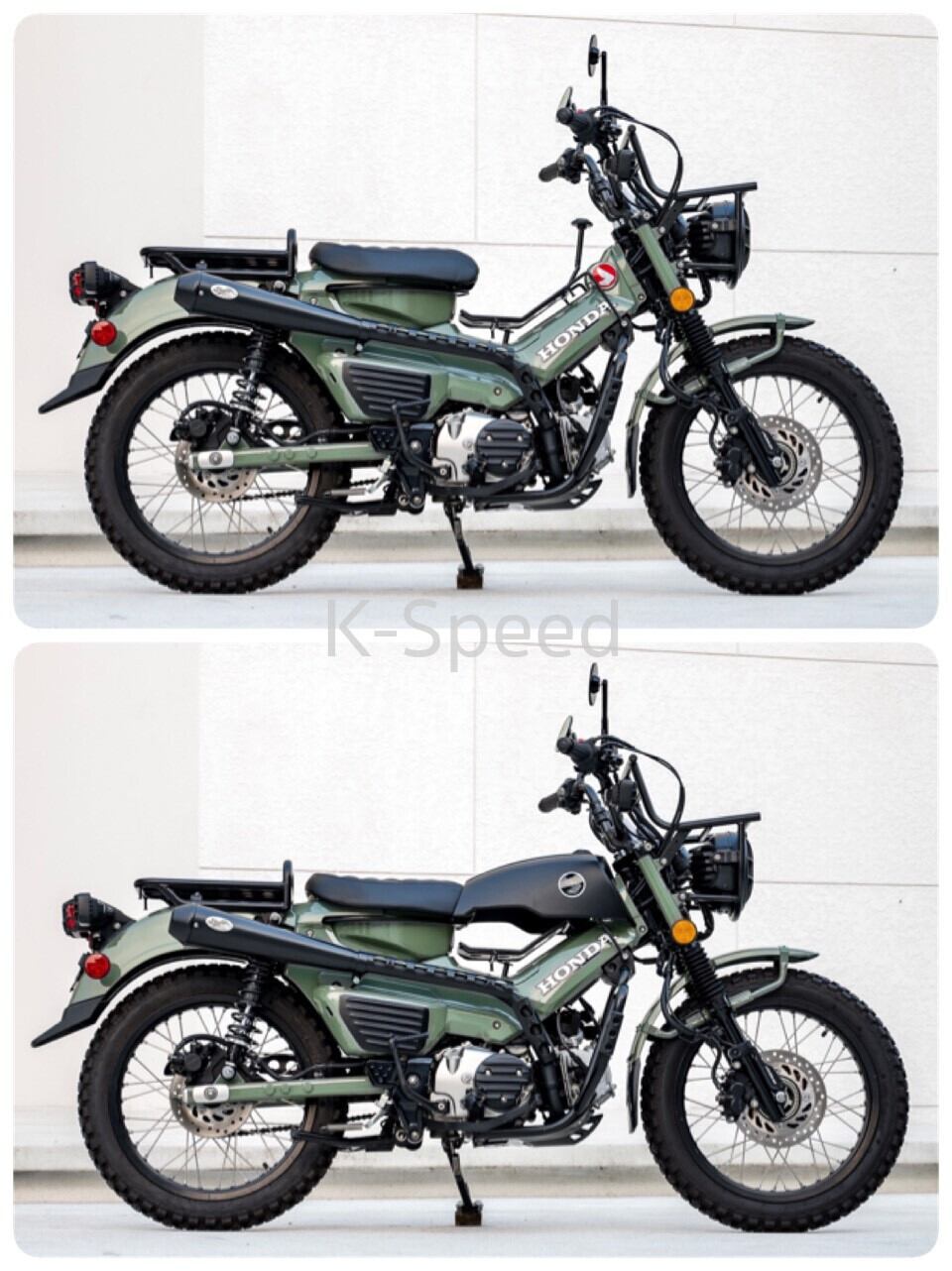 K-SPEED ディアブロ CT01 ハンターカブ 疑わしい CT125ローダウンシート