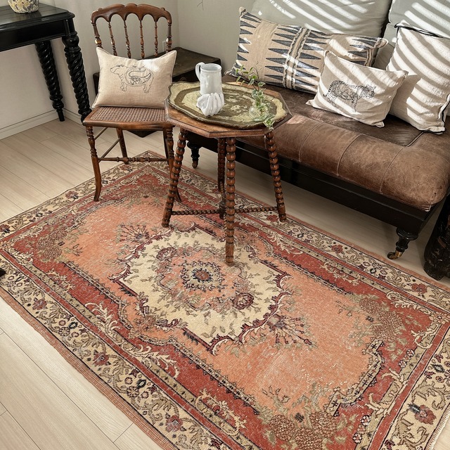 トルコ ヴィンテージラグ TR037 | イスパルタ | 120cm × 196cm