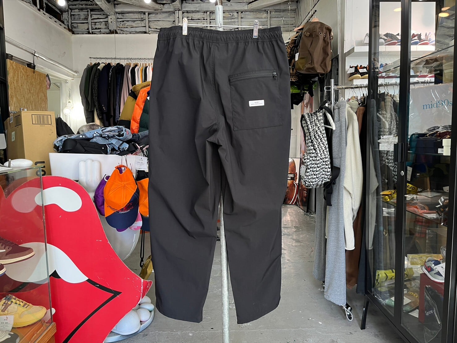 WTAPS SEAGULL 02 TROUSERS POLY WEATHER FORTLESS PANT BLACK 04 