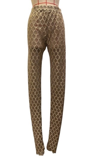 【27SS | 先行予約】FUMIE TANAKA フミエタナカ / パンツ /mesh mesh leggings