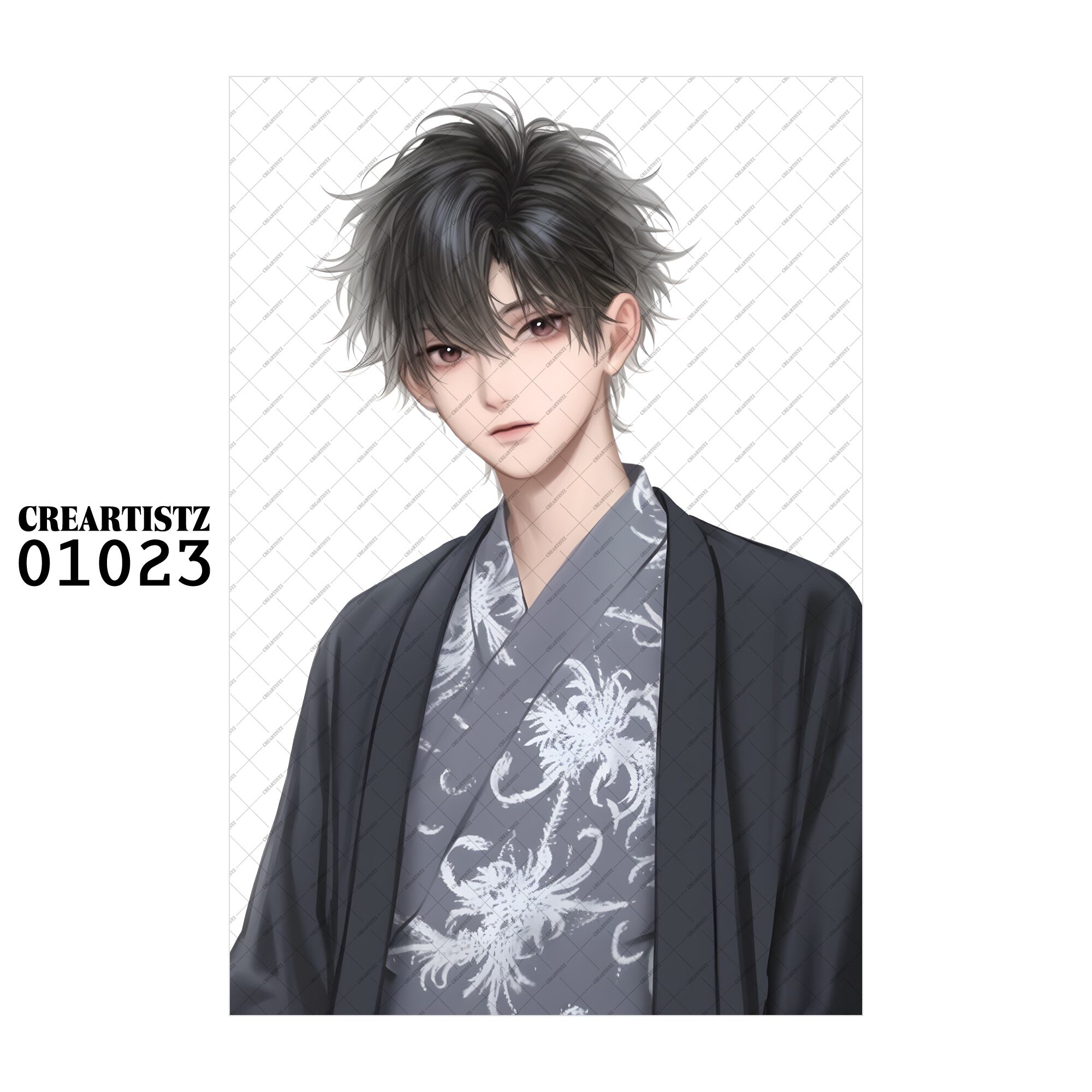 01023 ボーイ クール オリジナル ペーパー/ステッカー 4枚セット CREARTISTZ