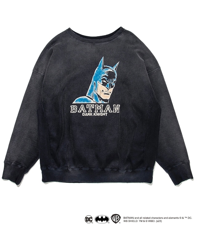 BOWWOW 【SPECIAL COLLABORATION】BATMAN DARK KNIGHT SWEATSHIRTS 