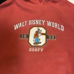 Disney GOOFY キャラクターパーカー ディズニー グーフィー オレンジ