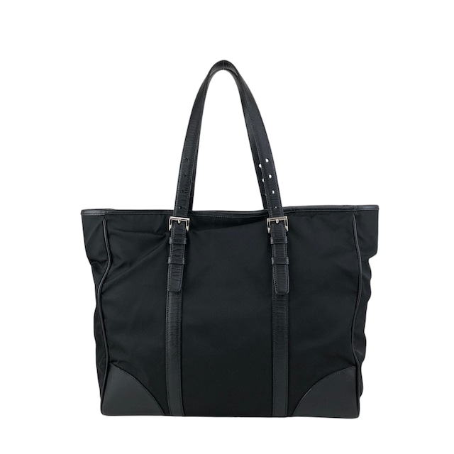 PRADA プラダ トートバッグ ブラック トライアングルロゴ ナイロン A4 vintage ヴィンテージ オールド ivus2k
