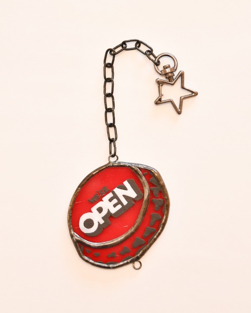 “OPEN”サンキャッチャー