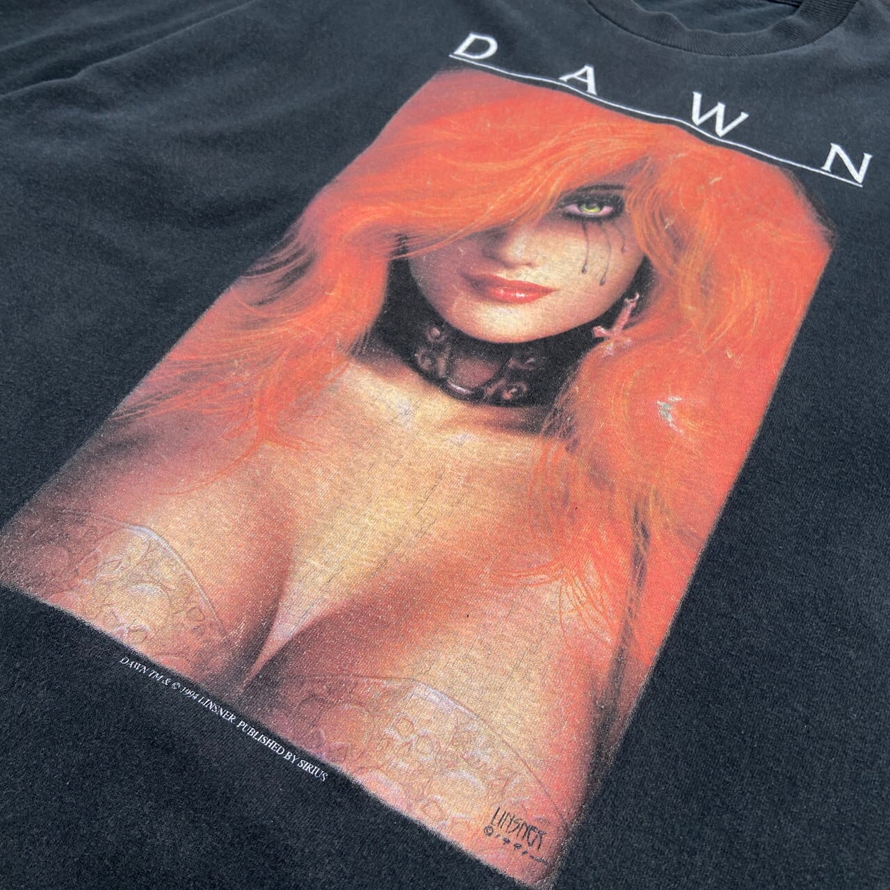 DAWN アメコミTシャツ 女性モチーフ 90年代 DAWN アメコミTシャツ 女性