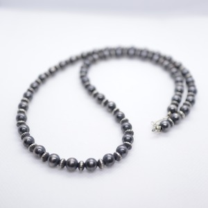 Navajo Pearl Silver Necklace