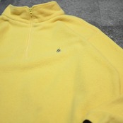 NAUTICA half zip fleece yellow