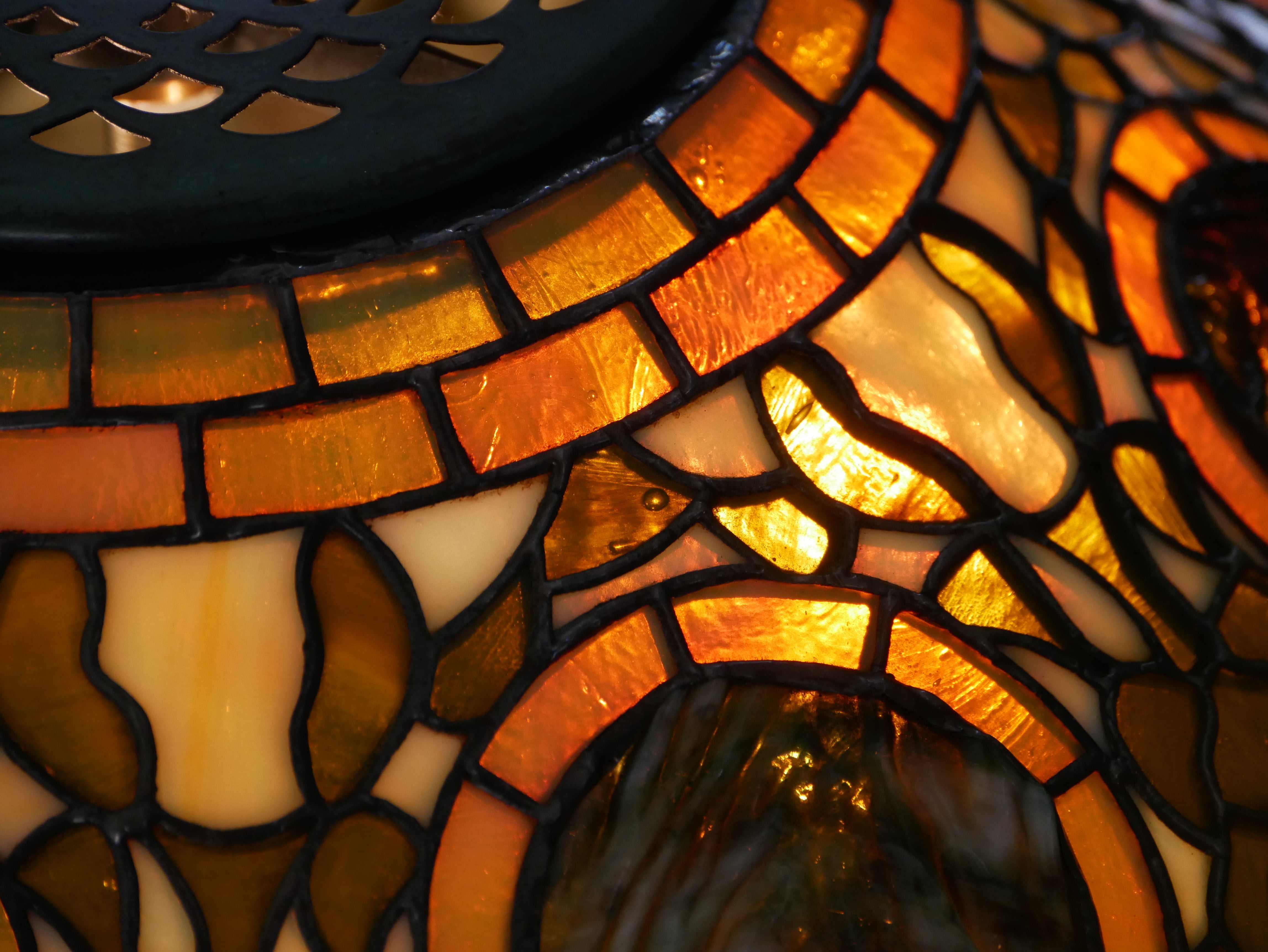 ステンドグラス】ティファニーランプ インテリア ロシアン _YY