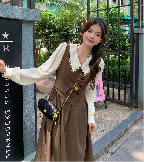 【大きいサイズM-4XL】【秋冬新作】ファッションワンピース#scfmhn-213867