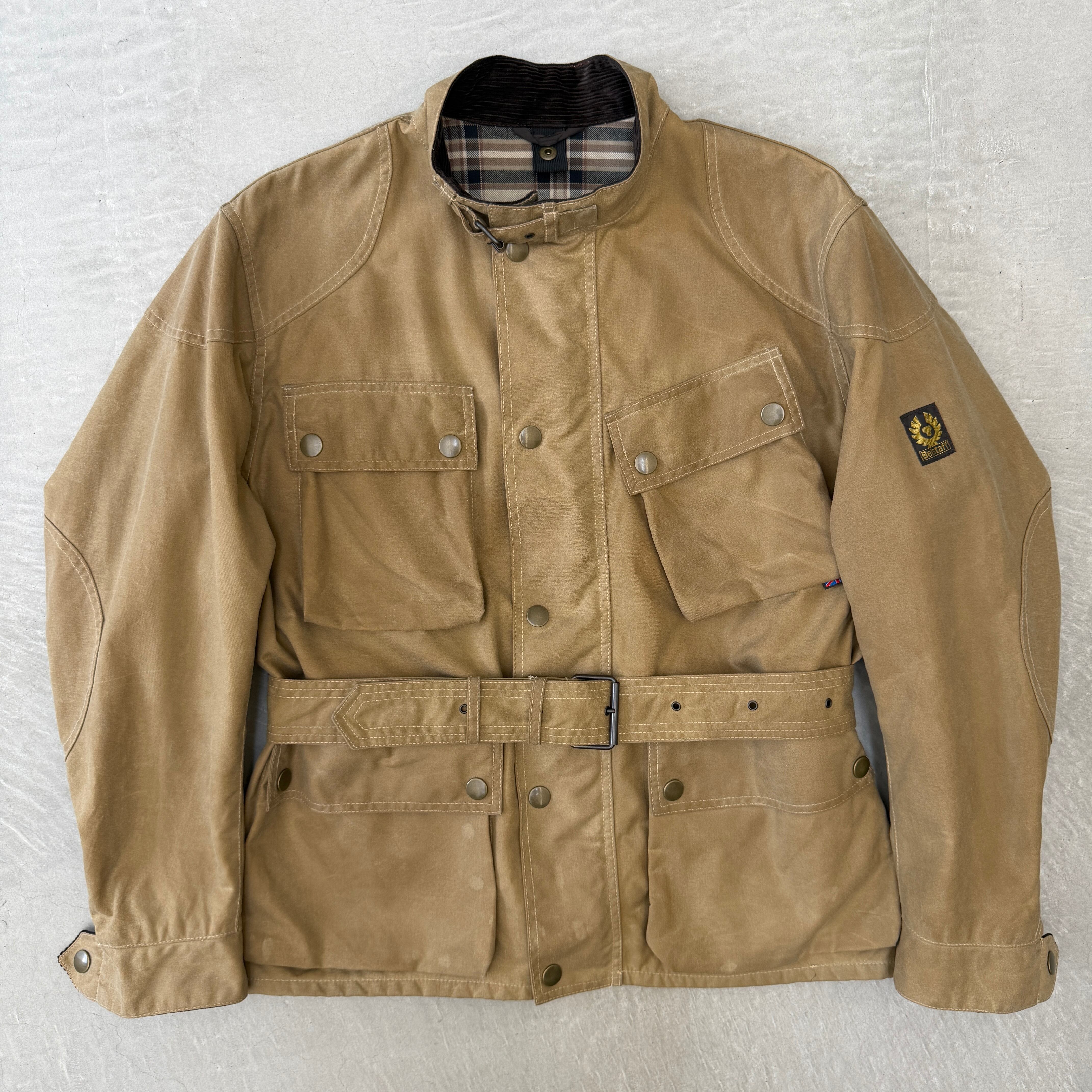 BELSTAFF Cotton Military Jacket Beige S | ASSET VINTAGE アセット