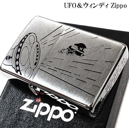 ZIPPO コミカルMIX UFO&ウインディ サテン ユニーク おしゃれ ZIPPO コミカルMIX UFO&ウインディ サテン ユニーク おしゃれ