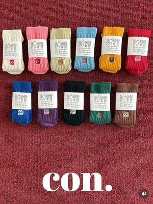 CON socks（12〜15cm）