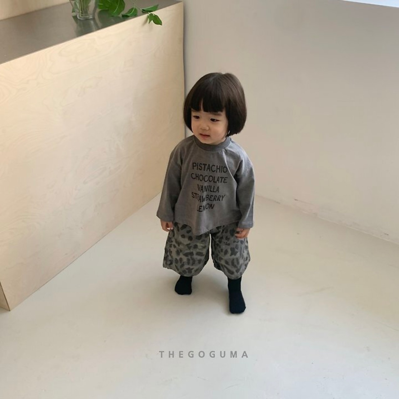 【取寄】THE GOGUMA レオ ミリタリーバミューダパンツ|秋服|韓国子供服| 26/AT
