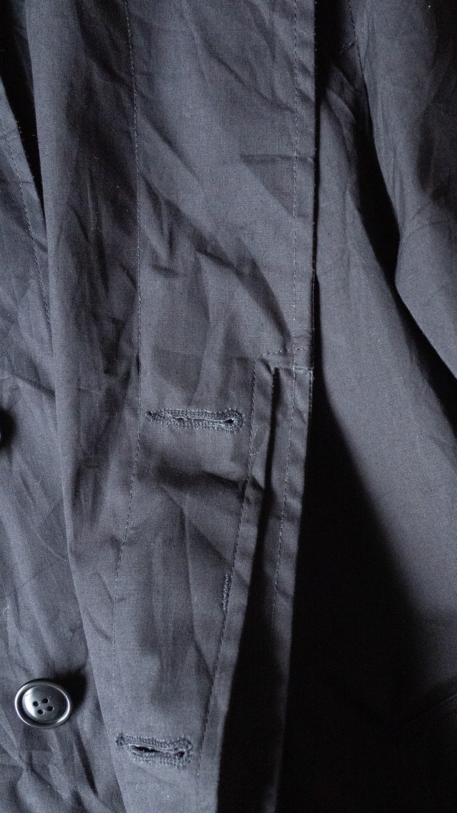 "U.S.Navy" 1980s All weather soutien collar coat