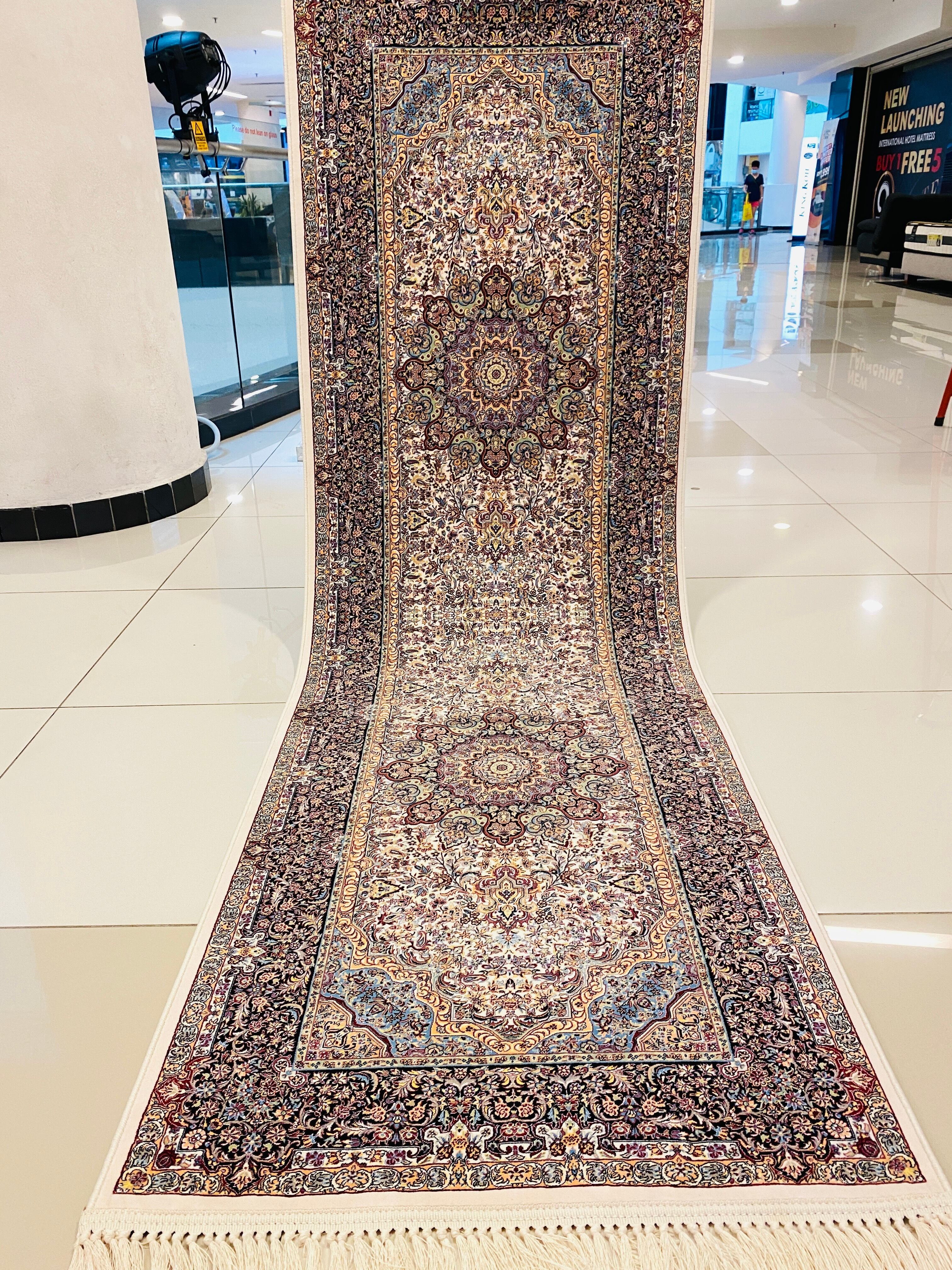 ペルシャ絨毯 81×260 新品未使用 カーペット ラグ Made inIran ペルシャ絨毯 81×260 新品未使用 カーペット ラグ Made in Iran