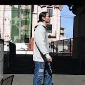 山内 / 超高密度シールドコットンクロス・セミダブルジップジャケット