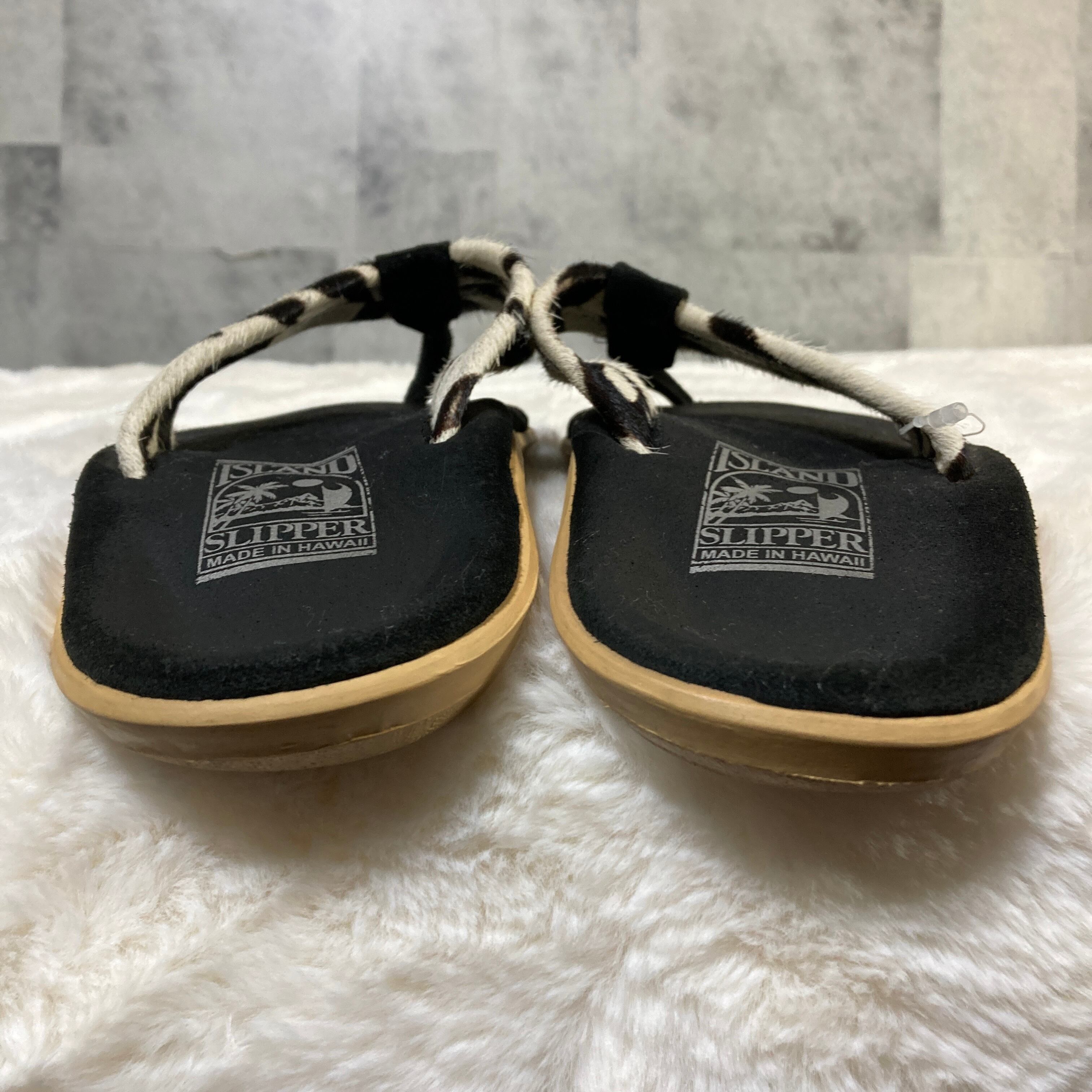 ハワイ製 ISLAND SLIPPER アイランド スリッパ スエードトングサンダル
