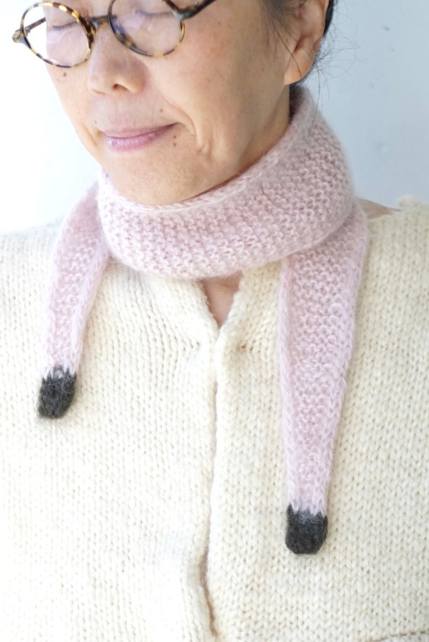 モヘヤミニマフラー